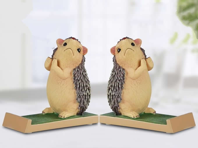 Cartoon Hedgehog Desktop Mobile Phone iPad Holder Stand